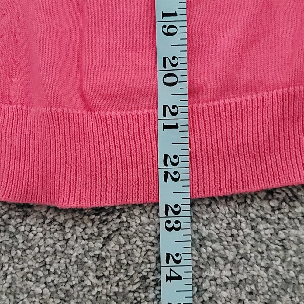 ***Lilly Pulitzer Pink Cardigan Sweater X-Small*** - Picture 7 of 9